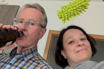 Lugau: Kabarett über die Katastrophen zwischen Mann und Frau - Dietmar Holz und Jenny Schwarz vom Kabarett Sachsen-Gaudi.