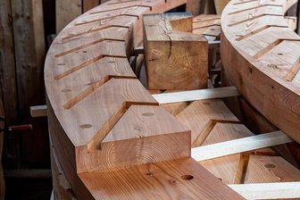 Made in Mulda: Kehrrad dreht sich im Bergwerk Rammelsberg in Goslar -