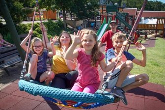 Mädchen und Jungen wurden in der ersten Ferienwoche zu "Gipfelstürmern" - 