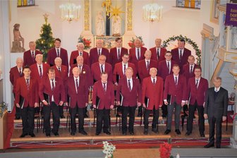 Männerchor Oberschöna: Weihnachtskonzert in der Kirche Wegefarth - Der Männerchor Oberschöna tritt am 23. Dezember in der Kirche Wegefarth auf.