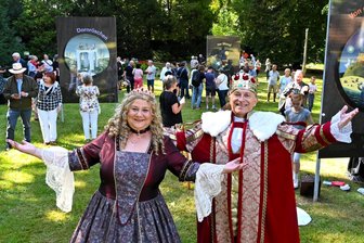 Märchenwiese in Hainichen lädt zum Besuch ein: Zur Eröffnung kam ein König - 