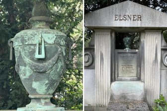 Makaber: Urne aus Familiengrab in Leipzig gestohlen – Polizei sucht Zeugen - Diese Urne wurde von dem Grabmal auf dem Leipziger Südfriedhof gestohlen. Die Polizei sucht Zeugen.