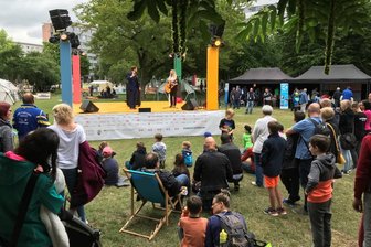 "Maker Faire Sachsen" erwartet in Chemnitz zahlreiche Besucher - Auftakt Makers united im Stadthallenpark.