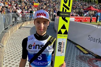 Mammutaufgabe für Sachsens Ski-Adler - Martin Hamann startet Anfang Dezember beim Continentalcup (2. Liga) auf der kleinen Olympiaschanze in Peking in die Wintersaison. Foto: Ralf Wendland