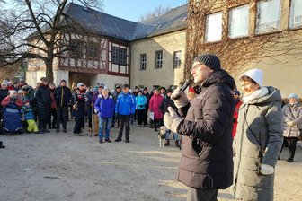 Mammutprojekt: Erste Freiwillige für Landesgartenschau 2029 im Vogtland gefunden - Die Auerbacher und Rodewischer Stadtchefs Jens Scharff und Kerstin Schöniger am Start.