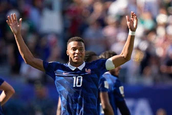 Mann für magische Momente: Mbappé jagt jetzt Messi - Steht jetzt bei 14 WM-Toren: Frankreichs Superstar Kylian Mbappé.