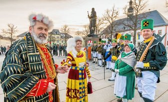Marienberger feiern ihren Stadtgründer -