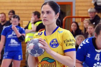Marienberger Handball-Krimi wird zum Déjà-vu - Bewies in der dramatischen Schlussphase Nervenstärke: Vivian Dresel.