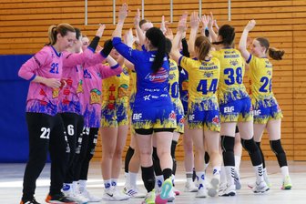 Marienberger Handballerinnen sind im Pokal bei unterklassigem Gegner gefordert - Wollen auch in der neuen Saison möglichst oft jubeln: Die Handballerinnen des HSV Marienberg.