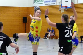 Marienbergs Handballerinnen feilen an ihrem Pokal-Traum - Sieben Monate nach ihrer Knieverletzung hat sich Clara Bielawny erfolgreich zurückgemeldet.