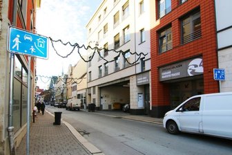 Marienstraße: Stadt testet Verkehrsberuhigung - Die Marienstraße wird für ein Jahr lang zum verkehrsberuhigten Bereich.