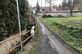 Marienthaler Geh- und Radweg Zwickau wird unter Vollsperrung ausgebaut - Mit dem Ausbau des Geh- und Radweges ist begonnen worden.