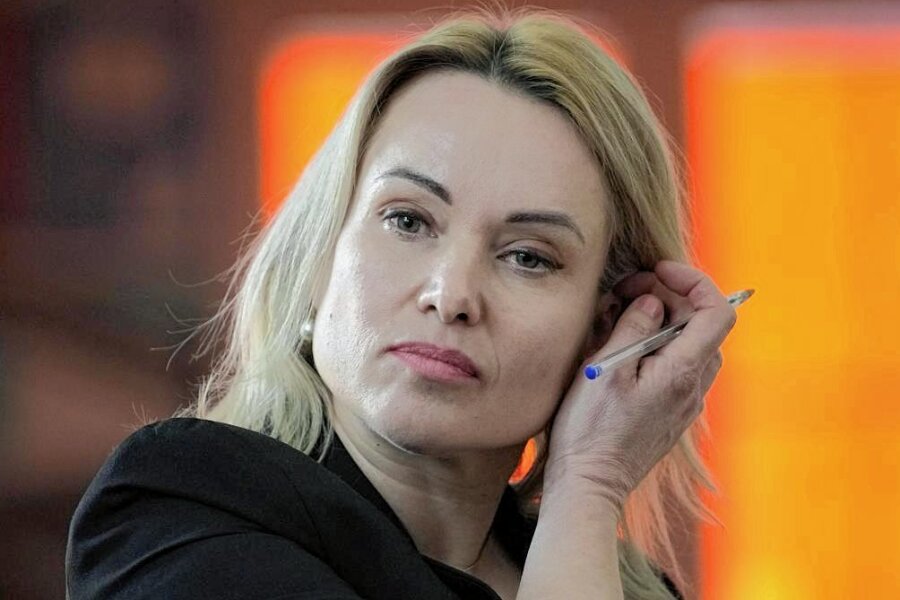 Marina Owsjannikowa im Interview: "Ich spielte russisches Roulette!" - Fernsehjournalistin Marina Owsjannikowa will sich künftig für Projekte der Organisation "Reporter ohne Grenzen" einsetzen.