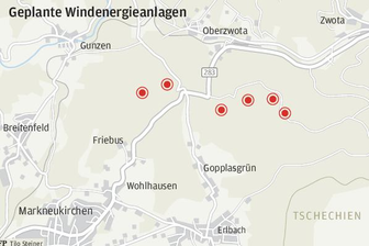 Markneukirchener Stadtrat lehnt Windrad-Pläne am Hohen Brand mehrheitlich ab - 