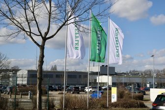 Massiver Stellenabbau bei Schaeffler in Limbach-Oberfrohna: Zwei Drittel müssen den Automobilzulieferer verlassen - Der Standort von Schaeffler am Ostring in Limbach-Oberfrohna.