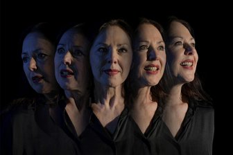 Matinee zu neuem Musical „Fast normal“ im Theater Freiberg - Zum Musical „Fast normal“ mit Susanne Engelhardt in der Hauptrolle, im Bild das Plakat von Janine Haupt (Foto) und Christian Heydenreich (Montage), findet am Sonntag, 11 Uhr im Theater die Veranstaltung MiT-Reden statt.
