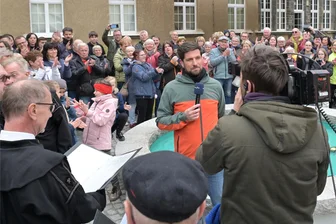 MDR-Frühlingserwachen: Schneeberg muss sich knapp geschlagen geben - Trotz des verlorenen Wettbewerbs war die Stimmung zum Abschluss des Frühlingserwachens gut.