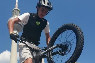 "Medaillengewinner der Herzen" - Timo Radke vom MSC Thalheim auf dem schwierigen Kurs in Berlin. Am Ende verpasste er Bronze nur hauchdünn bei Punktgleichheit mit dem Drittplatzierten, Nick Ulrich von der RSG Neckar-Odenwald.
