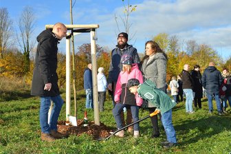 „Meerchenwald“ in Meerane soll Zuwachs erhalten - Im vergangenen Jahr wurden zahlreiche Bäume gepflanzt.
