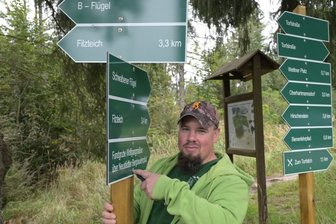 Mehr als 100 Kilometer Wanderstrecke sind ausgeschildert - 