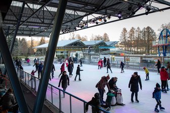 Mehr als 16.000 Besucher auf der Oelsnitzer Eisbahn - Die Eisbahn im Freibad Elstergarten war auch in dieser Saison ein Besuchermagnet.