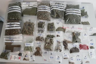 Mehr als ein Kilo Marihuana und mehrere Waffen sichergestellt - 