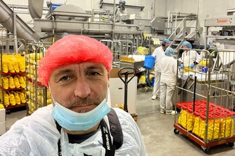 Mehr Kartoffeln für Friweika und bald Richtfest an der Talsperre Kriebstein - Gute Nachrichten aus Mittelsachsen - Reporter Falk Bernhardt hat sich die Kartoffelschälanlage in Naundorf angeschaut.
