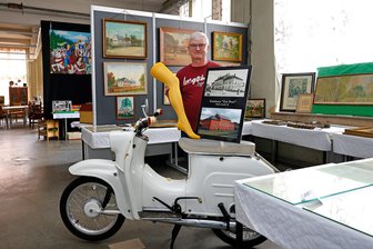 Mehr Platz für Raritäten aus Oberlungwitz: Die Ausstellung im Rogo-Tauscher-Areal ist gewachsen - Matthias Beyer hat jetzt mehr Platz für Exponate der Heimatstube und Verstärkung im Verein.