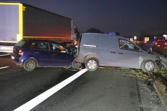 Mehrere Unfälle auf A 72 in Chemnitz -