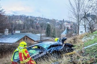Mehrere Verletzte bei Unfällen im Altkreis Annaberg - Ein Verkehrsunfall hat sich am Donnerstagnachmittag in Bärenstein ereignet.
