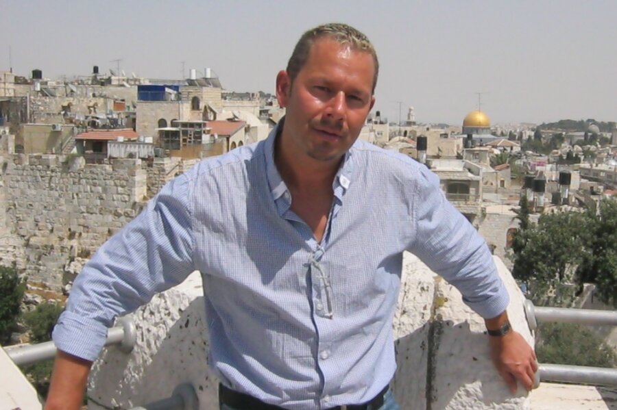 "Mein Vater war im Gefängnis" - Marko Martin ist ein Weltenbummler, hier auf einer Reise in Israel, das fast seine zweite Heimat ist.