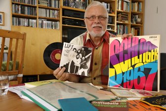 „Meine Welt bekam einen Riss“: Wegbegleiter erinnert an Glauchauer Rockpionier - Joachim Krause hat in den 1970er-Jahren Texte für DDR-Rockgruppen wie Lift, Panta Rhei und Horst Krüger geschrieben.