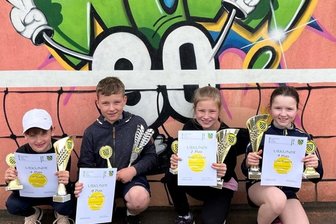 Meisterhafter VTC-Nachwuchs - Tim Wrobel, Ludwig Günther, Heidi Gerstner und Lena Ruppert (von links) vom VTC Reichenbach kämpften sich in ihren Altersklassen zum Titelgewinn. 