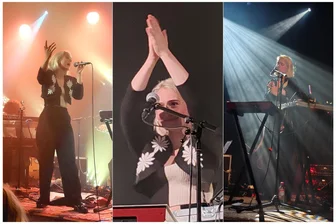 Melancholie zum Dahinschmelzen: Preisgekrönte Schweizer Band verzaubert Publikum in Westsachsen - Tiffany Limacher, Frontfrau von „To Athena“, begeisterte am Samstagabend das Publikum in Lichtentanne.