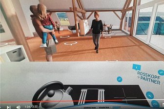 Messe in Halsbrücke: Virtueller Blick auf regionale Baubranche - Gemeinsam mit der Firma Vrendex GmbH, Königshain-Wiederau, hat die Nestbau-Zentrale ein Konzept für das "Mittelsächsische Haus" entwickelt, welches virtuell begehbar ist. Besucher können sich per Mausklick durch das virtuelle Haus bewegen und mehr über hier "verbaute" Produkte und deren Hersteller erfahren.