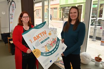 Messe in Mittweida: So aktiv ist das Leben mit 60+ - Lisa Smoliski und Diana Mäck luden 2024 zur ersten Aktivmesse ein.