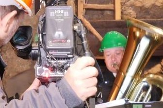 Mettenschicht aus Schönborn wird im Fernsehen gezeigt - Der MDR hat im Bergwerk in Schönborn gefilmt.