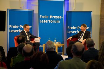 Michael Kretschmer: Politik nicht an der Bevölkerung vorbei machen - "Freie Presse"-Chefredakteur Torsten Kleditzsch im Gespräch mit dem designierten Regierungschef in Sachsen, Michael Kretschmer.