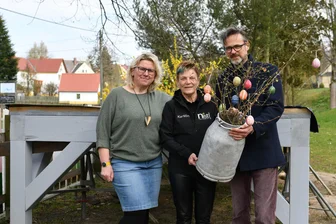 Milchrampe ist fertig: Niedersteinbach feiert Picknickkonzert mit Bands und Mitbringbuffet - Die Mitglieder vom Verein Nistplatz in Niedersteinbach haben die „Milchrampe“ verwirklicht.