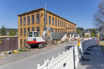 Millionenprojekt in Geyer beginnt: Umbau geht zeitweise mit Sperrung einher - Dieses Gebäude in Geyer soll zum Stadt- und Vereinshaus umgebaut werden.