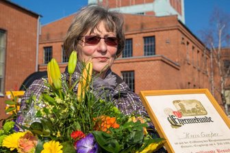 Millionster Besucher im Bergbaumuseum begrüßt -