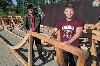 Mini-Ramp in Zwönitz steht -