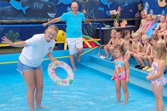 "Mini-Retter" im Kita-Pool -