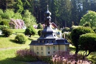 Miniaturen punkten mit Ideen - Die Klingenthaler Kirche.