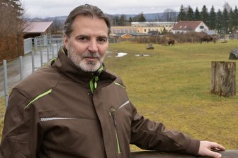 Minigolf im Tierpark Hirschfeld startet in die Saison - Ulrich Graßl ist der Leiter im Tierpark Hirschfeld.