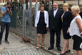 Ministerin besucht Zwickau - 