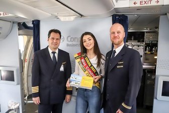 Miss Sachsen trägt nun weitere Schärpe - Anastasia Aksak, amtierende Miss Sachsen, trägt nun auch die Schärpe der Miss Condor.
