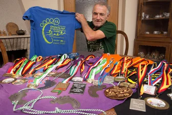 Mit 81 ist noch lange nicht Schluss: Oldie kann dem Reiz des Großrückerswalder Gassenlaufs einfach nicht widerstehen - Christoph May ist mit 81 Jahren der älteste bislang gemeldete Teilnehmer des Gassenlaufs.