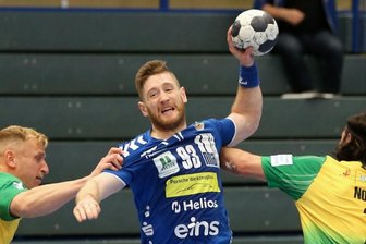 "Mit allen Mitteln kämpfen" - Wenn es bei Arnar Birkir Halfdansson vom EHV Aue läuft, dann steuert der Isländer meist viele Tore bei. Diesen Sonnabend sind seine Stärken im Kellerduell mit Dormagen gefragt.