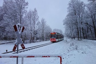 Mit der City-Bahn zu Weihnachtsmärkten in der Region: Zusätzliche Fahrten zwischen Chemnitz und Stollberg - Die City-Bahn unterbreitet ihrer Kundschaft ein paar Sonderangebote zur Adventszeit.